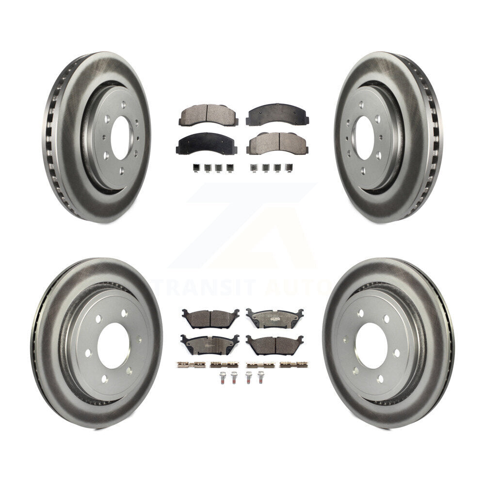 Transit Auto KGT-102037 Disc Brake Kit for 2015-2017 Ford F-150 - Front and Rear
