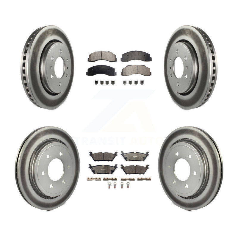 Transit Auto KGT-102037 Disc Brake Kit for 2015-2017 Ford F-150 - Front and Rear