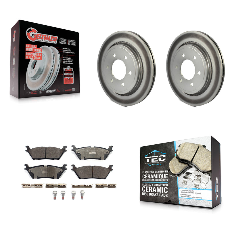 Transit Auto KGT-102041 Disc Brake Kit for 2015-2017 Ford F-150 - Rear