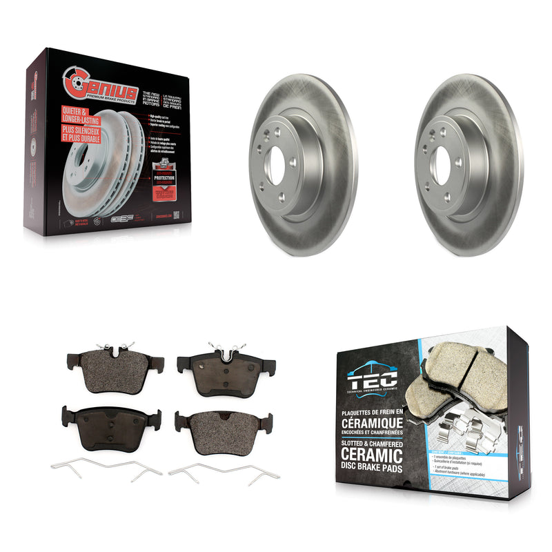 Transit Auto KGT-102043 Disc Brake Kit for 2015-2021 Jaguar E-Pace, Land Rover Discovery Sport - Rear