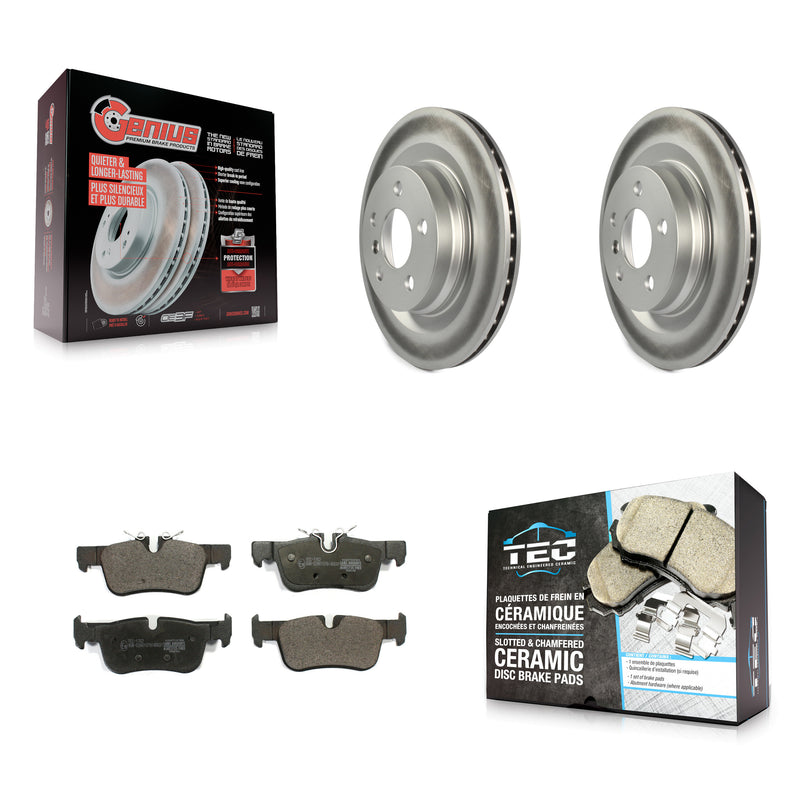 Transit Auto KGT-102044 Disc Brake Kit for 2016-2022 BMW 228i Gran Coupe, BMW X1 and More - Rear