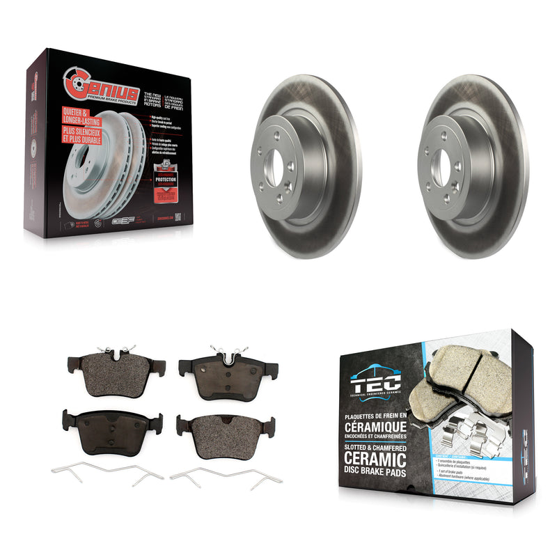 Transit Auto KGT-102045 Disc Brake Kit for 2016-2019 Land Rover Range Rover Evoque - Rear