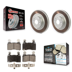 Transit Auto KGT-102050 Disc Brake Kit for 2014-2022 Chevrolet Camaro, Cadillac CT6, Cadillac CTS - Front
