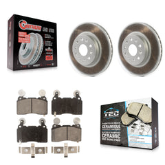 Transit Auto KGT-102055 Disc Brake Kit for 2016-2019 Cadillac CTS, Chevrolet Camaro - Front