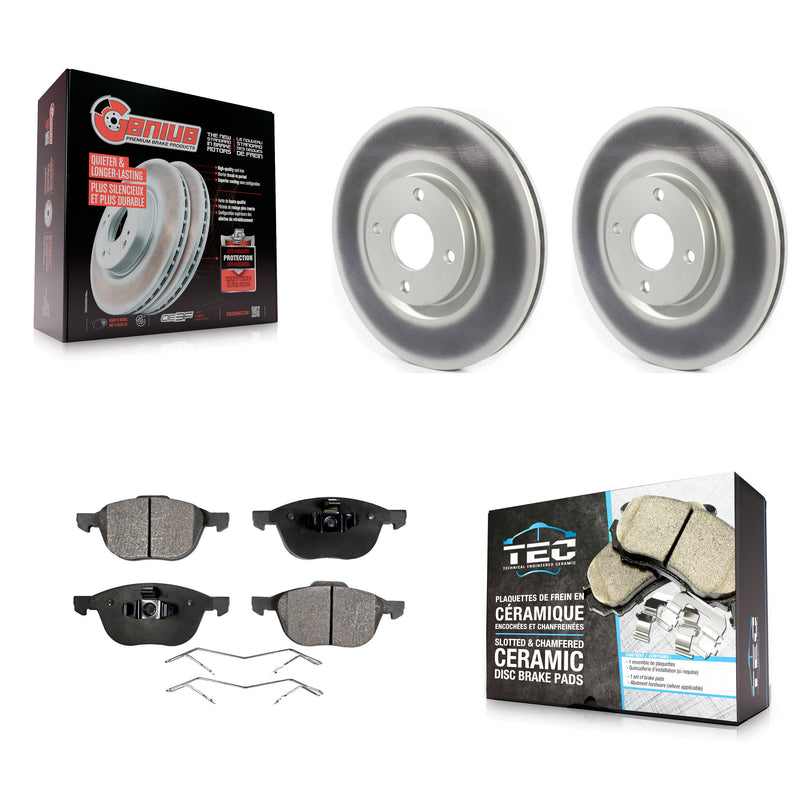 Transit Auto KGT-102061 Disc Brake Kit for 2018-2022 Ford EcoSport - Front