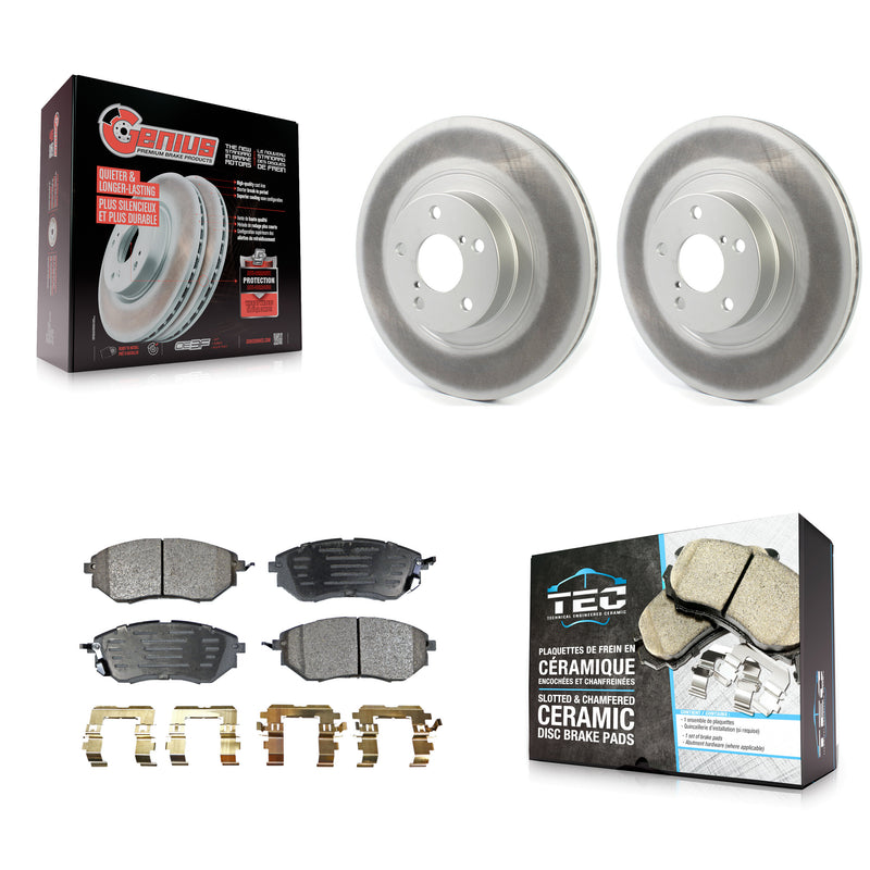 Transit Auto KGT-102067 Disc Brake Kit for 2009 Subaru Legacy - Front