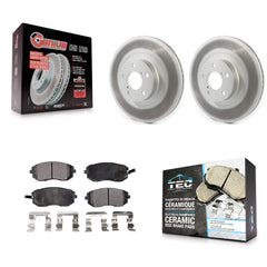 Transit Auto KGT-102069 Disc Brake Kit for 2005-2013 Subaru WRX, Subaru Legacy and More - Front