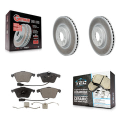 Transit Auto KGT-102076 Disc Brake Kit for 2009-2012 Volkswagen CC - Front