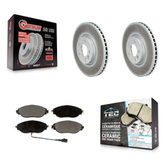 Transit Auto KGT-102077 Disc Brake Kit for 2013-2016 Volkswagen CC - Front