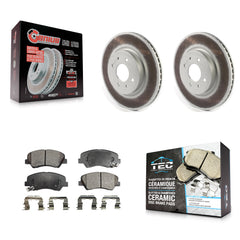 Transit Auto KGT-102078 Disc Brake Kit for 2012-2017 Kia Rio - Front