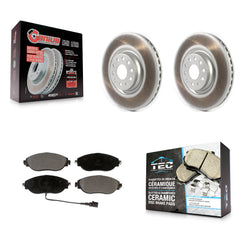 Transit Auto KGT-102081 Disc Brake Kit for 2015-2025 Volkswagen Jetta, Audi Q3 and More - Front