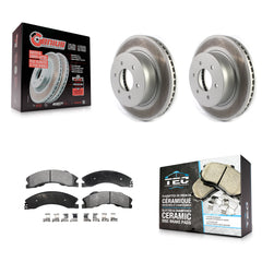 Transit Auto KGT-102084 Disc Brake Kit for 2016-2024 Nissan TITAN XD - Front