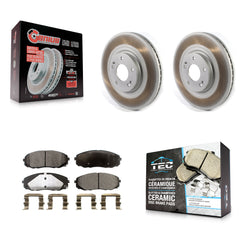 Transit Auto KGT-102089 Disc Brake Kit for 2015-2021 Kia Sedona - Front