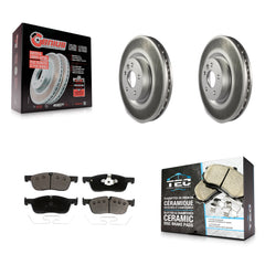 Transit Auto KGT-102097 Disc Brake Kit for 2015-2019 Jaguar E-Pace, Land Rover Discovery Sport, Land Rover Range Rover Evoque - Front