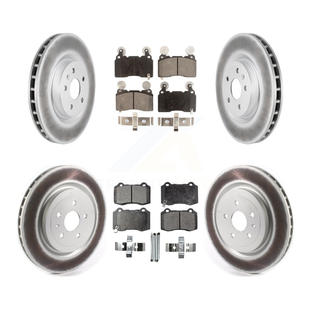 Transit Auto KGT-102105 Disc Brake Kit for 2010-2015 Chevrolet Camaro - Front and Rear