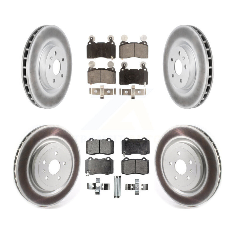 Transit Auto KGT-102105 Disc Brake Kit for 2010-2015 Chevrolet Camaro - Front and Rear