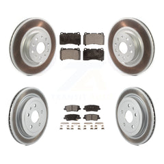Transit Auto KGT-102108 Disc Brake Kit for 2015 Cadillac CTS - Front and Rear