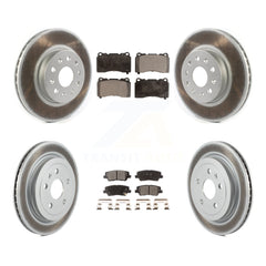 Transit Auto KGT-102109 Disc Brake Kit for 2015-2016 Cadillac CTS - Front and Rear