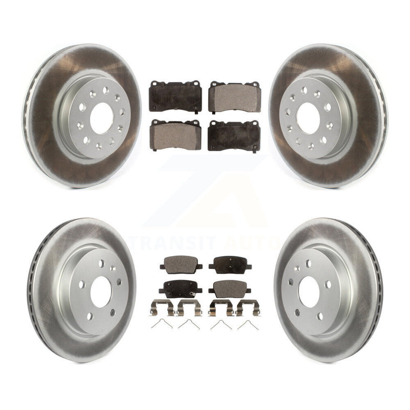 Transit Auto KGT-102110 Disc Brake Kit for 2016-2022 Chevrolet Camaro, Cadillac CT6 - Front and Rear