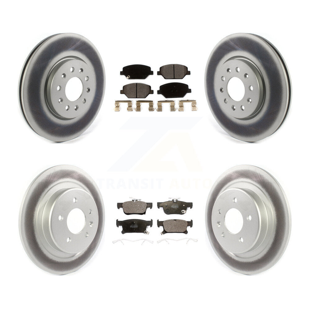 Transit Auto KGT-102117 Disc Brake Kit for 2016-2018 Buick Envision - Front and Rear