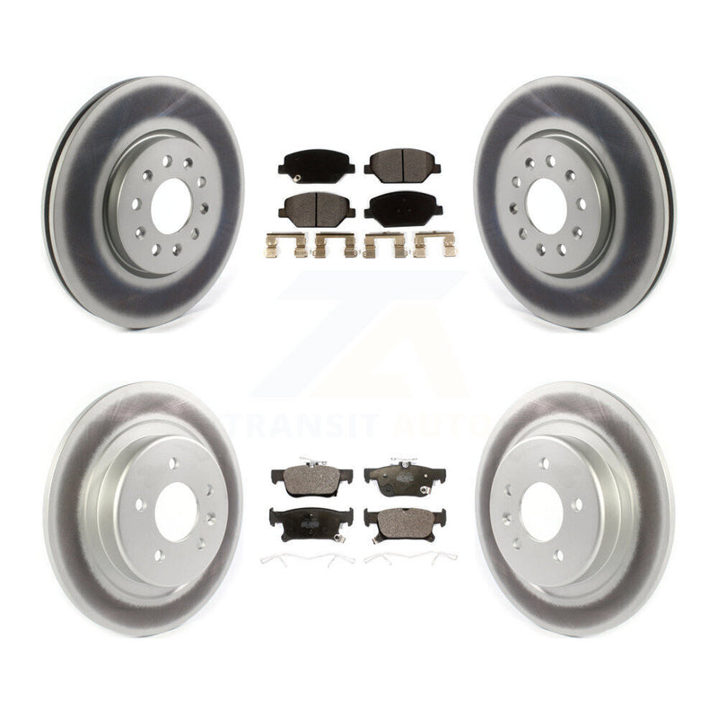 Transit Auto KGT-102117 Disc Brake Kit for 2016-2018 Buick Envision - Front and Rear