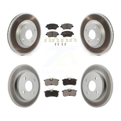 Transit Auto KGT-102121 Disc Brake Kit for 2014-2019 Ford Fiesta - Front and Rear