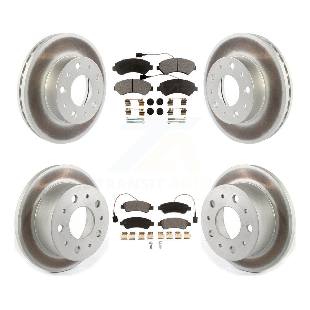 Transit Auto KGT-102124 Disc Brake Kit for 2014-2020 Ram ProMaster 1500, Ram ProMaster 2500, Ram ProMaster 3500 - Front and Rear