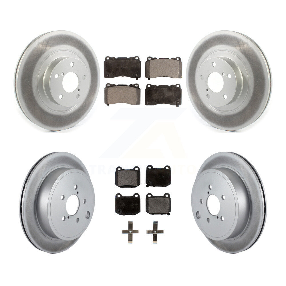 Transit Auto KGT-102131 Disc Brake Kit for 2019 Toyota 86 - Front and Rear