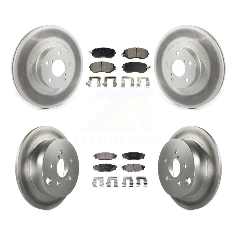 Transit Auto KGT-102138 Disc Brake Kit for 2013-2018 Subaru Crosstrek, Subaru Forester, Subaru XV Crosstrek - Front and Rear