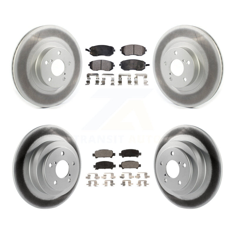 Transit Auto KGT-102139 Disc Brake Kit for 2005-2006 Subaru Baja - Front and Rear