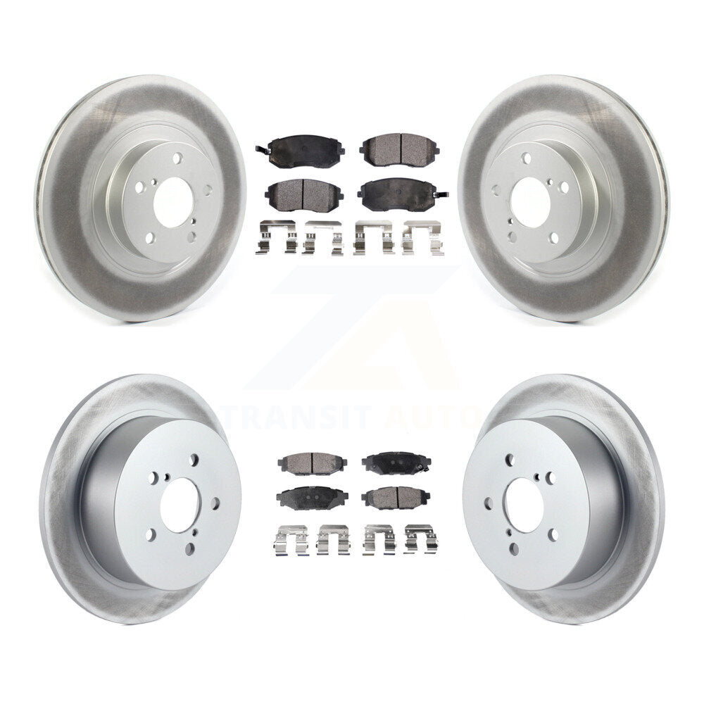 Transit Auto KGT-102140 Disc Brake Kit for 2005-2009 Subaru Legacy, Subaru Outback - Front and Rear