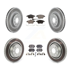 Transit Auto KGT-102142 Disc Brake Kit for 2009-2010 Volkswagen Passat CC - Front and Rear