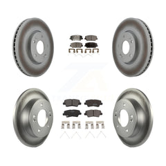 Transit Auto KGT-102143 Disc Brake Kit for 2016-2018 Kia Forte, Kia Forte5, Hyundai Veloster - Front and Rear