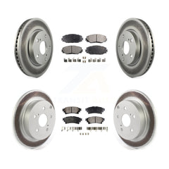 Transit Auto KGT-102145 Disc Brake Kit for 2012-2018 Toyota Prius V - Front and Rear