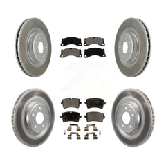 Transit Auto KGT-102147 Disc Brake Kit for 2017 Porsche Macan - Front and Rear