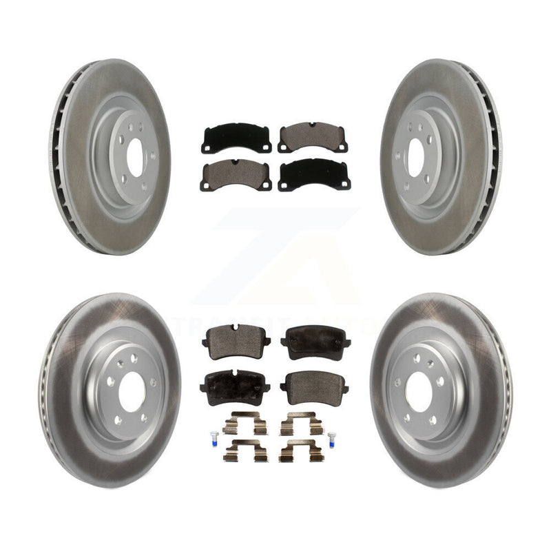 Transit Auto KGT-102147 Disc Brake Kit for 2017 Porsche Macan - Front and Rear