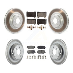 Transit Auto KGT-102149 Disc Brake Kit for 2009-2010 Hyundai Genesis - Front and Rear