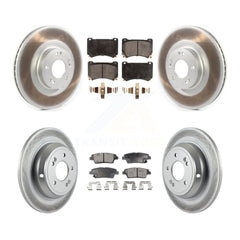 Transit Auto KGT-102150 Disc Brake Kit for 2010-2014 Hyundai Genesis - Front and Rear