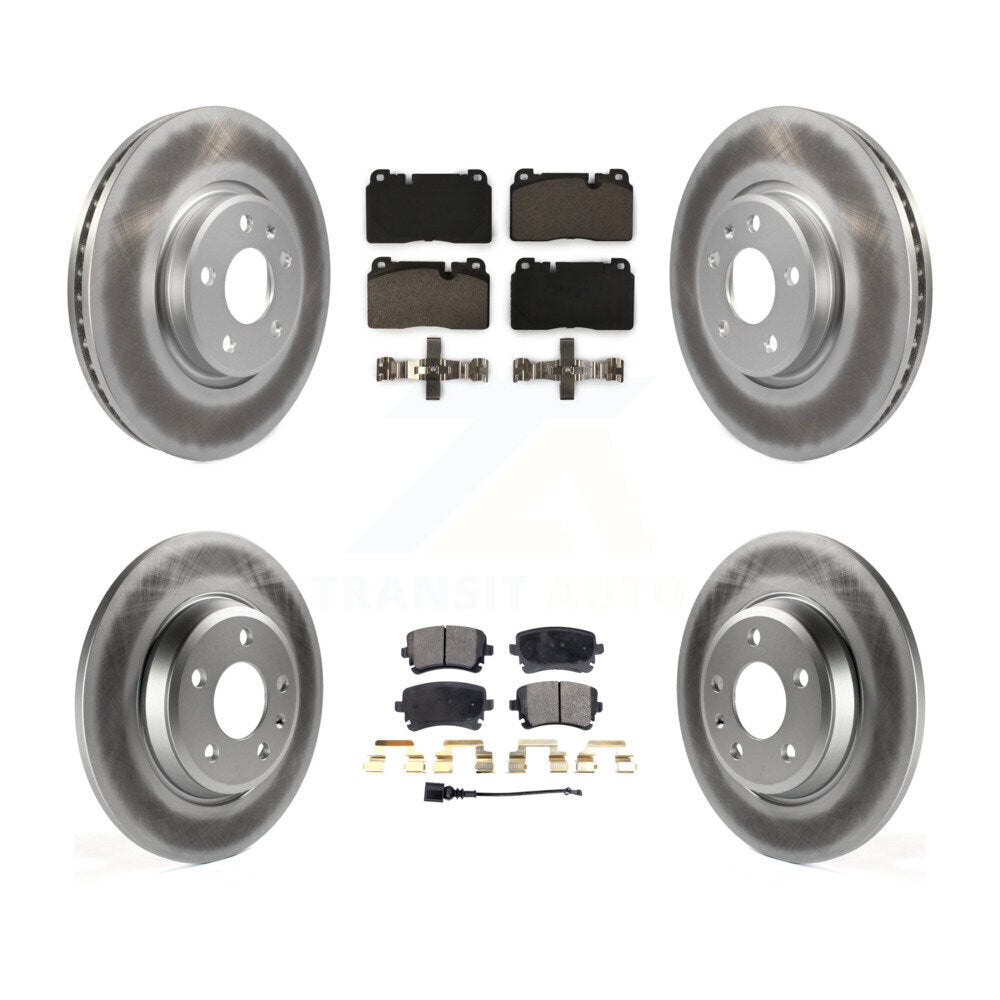 Transit Auto KGT-102152 Disc Brake Kit for 2016 Audi Q5 - Front and Rear