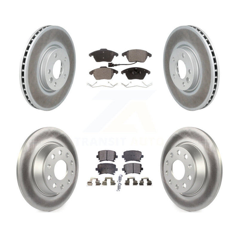 Transit Auto KGT-102153 Disc Brake Kit for 2009-2012 Volkswagen CC - Front and Rear