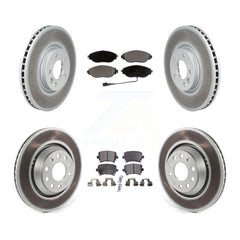 Transit Auto KGT-102155 Disc Brake Kit for 2013-2016 Volkswagen CC - Front and Rear