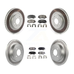 Transit Auto KGT-102156 Disc Brake Kit for 2012-2017 Kia Rio - Front and Rear