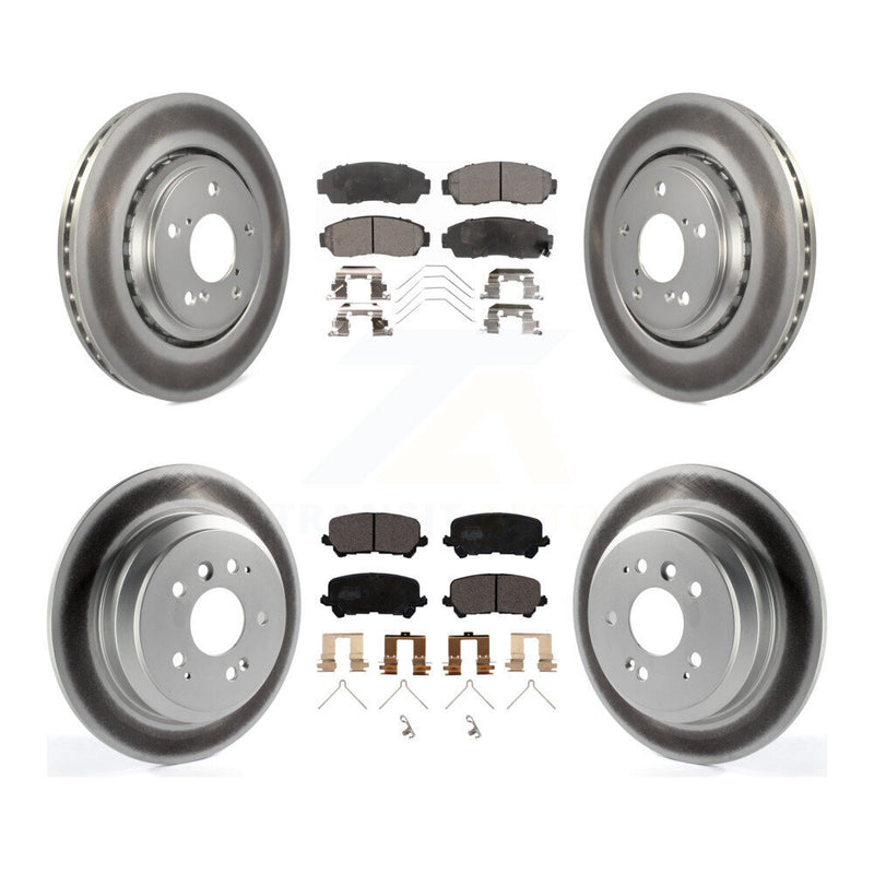 Transit Auto KGT-102158 Disc Brake Kit for 2019-2024 Honda Passport - Front and Rear