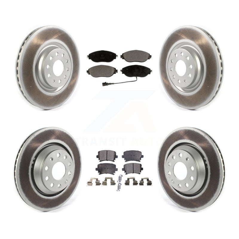 Transit Auto KGT-102161 Disc Brake Kit for 2018-2021 Volkswagen GTI - Front and Rear