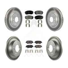 Transit Auto KGT-102168 Disc Brake Kit for 2021 Kia Forte5 - Front and Rear