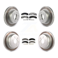 Transit Auto KGT-102170 Disc Brake Kit for 2016-2024 Nissan TITAN XD - Front and Rear