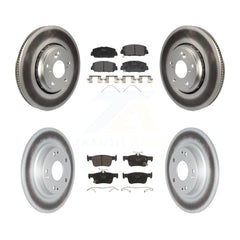 Transit Auto KGT-102173 Disc Brake Kit for 2017-2020 Honda Civic - Front and Rear