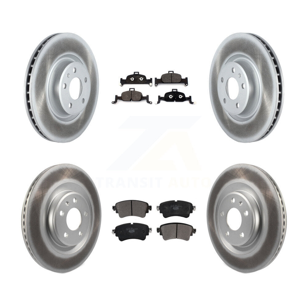 Transit Auto KGT-102178 Disc Brake Kit for 2017-2020 Audi A4 allroad, Audi A6 Quattro and More - Front and Rear