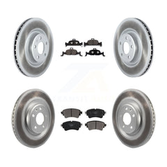 Transit Auto KGT-102178 Disc Brake Kit for 2017-2020 Audi A4 allroad, Audi A6 Quattro and More - Front and Rear