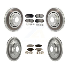Transit Auto KGT-102180 Disc Brake Kit for 2019-2024 Mazda CX-5 - Front and Rear